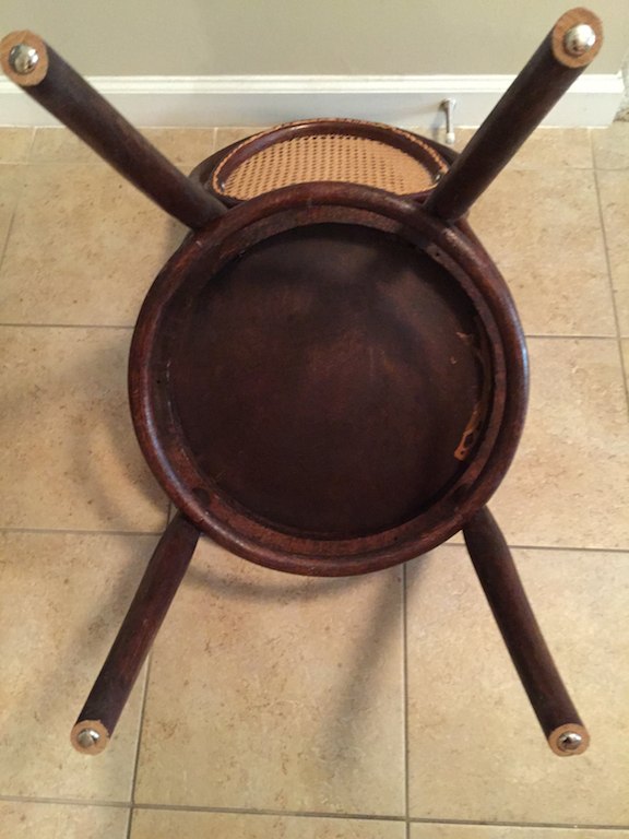 Wooden cane chair InstAppraisal